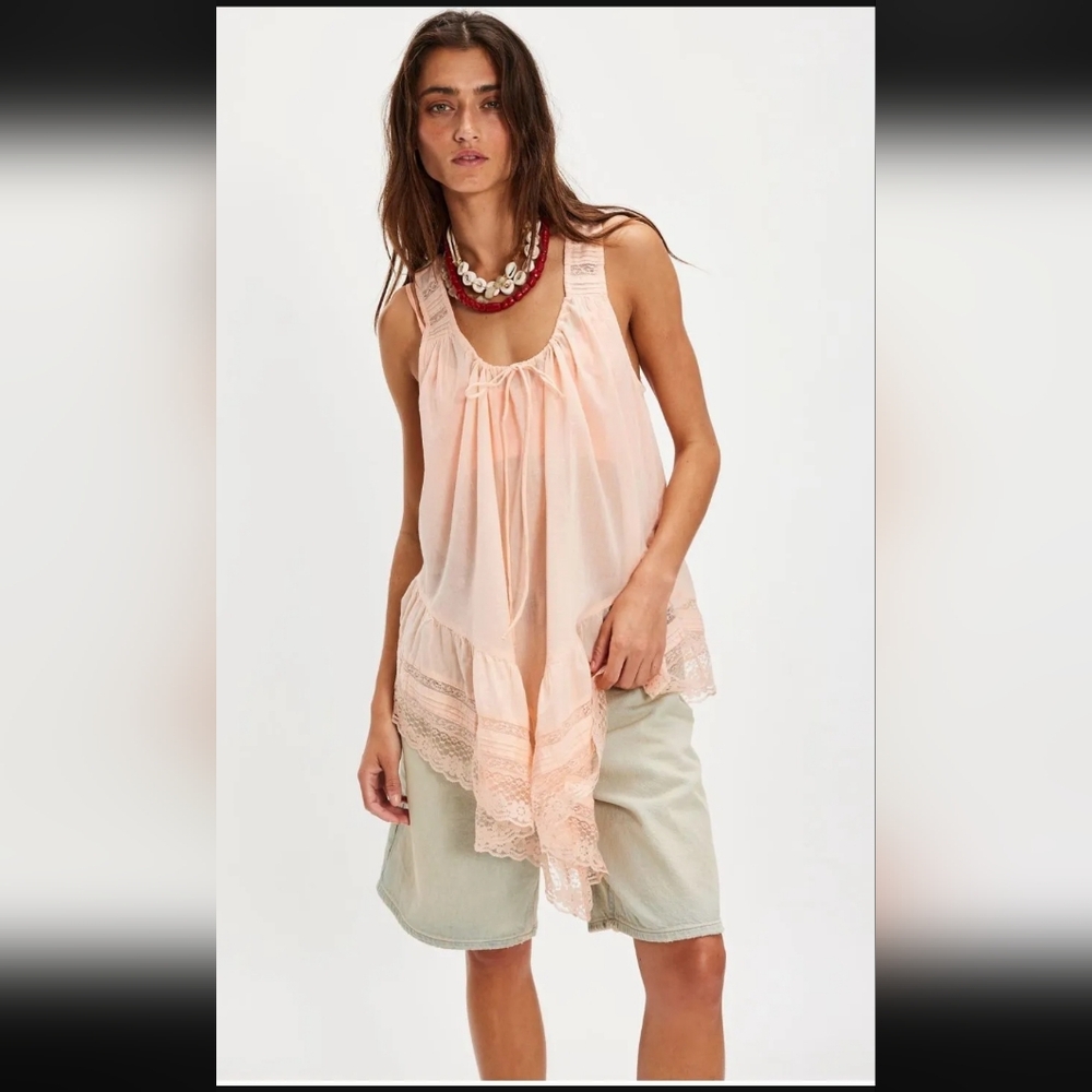NWT FREE PEOPLE Coretta Tunic Size SMALL - Picture 1 of 6